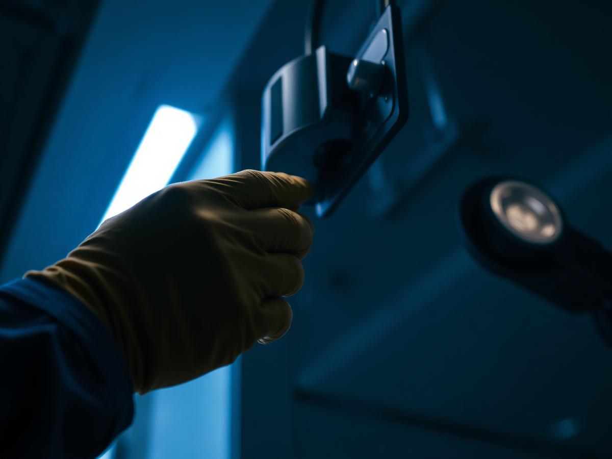 Wartungsarbeiten an Gebäudetechnik